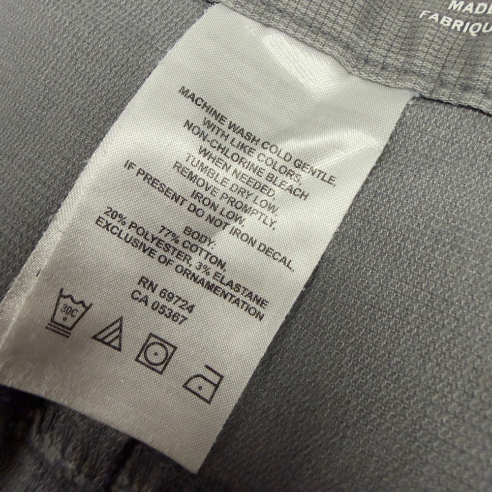 Mountain Hardwear Pants Mens 34x30 Gray Cotton Blend Canvas Workwear Hiking - Picture 7 of 11